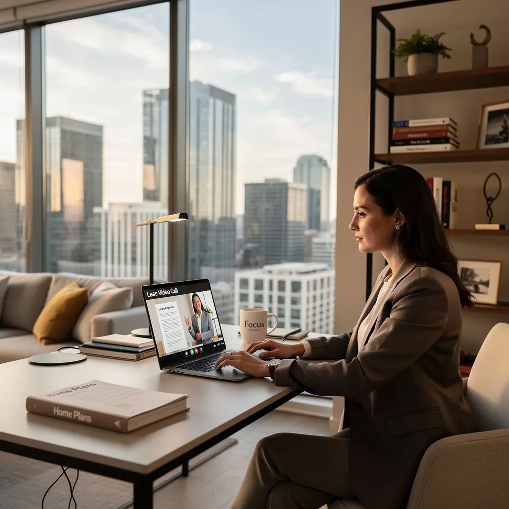 Krok po kroku przewodnik po procesie wynajmu mieszkania z ilustracjami i wskazówkami.