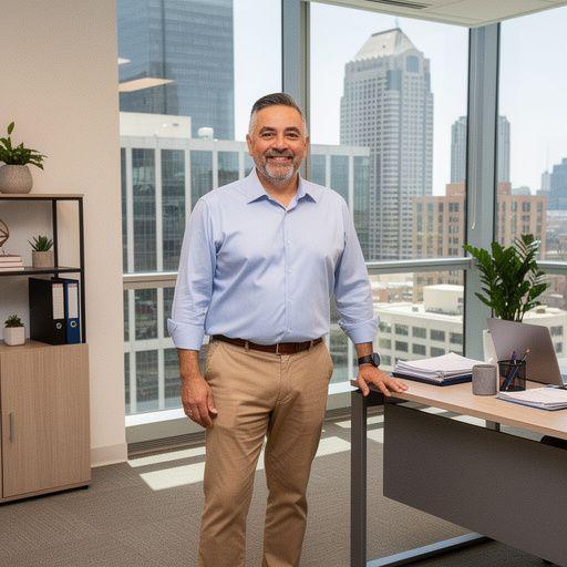 Kuchnia w nowoczesnym mieszkaniu z eleganckim wykończeniem.